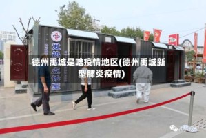 德州禹城是啥疫情地区(德州禹城新型肺炎疫情)