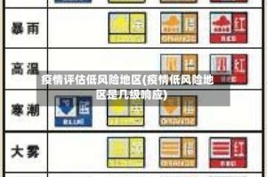 疫情评估低风险地区(疫情低风险地区是几级响应)