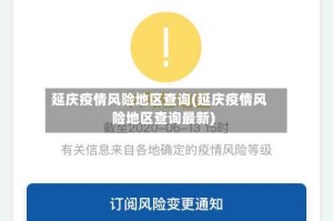 延庆疫情风险地区查询(延庆疫情风险地区查询最新)