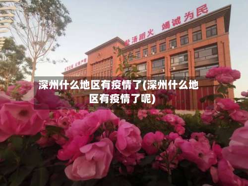 深州什么地区有疫情了(深州什么地区有疫情了呢)-第1张图片