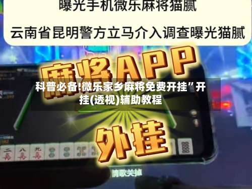 科普必备!微乐家乡麻将免费开挂”开挂(透视)辅助教程-第2张图片