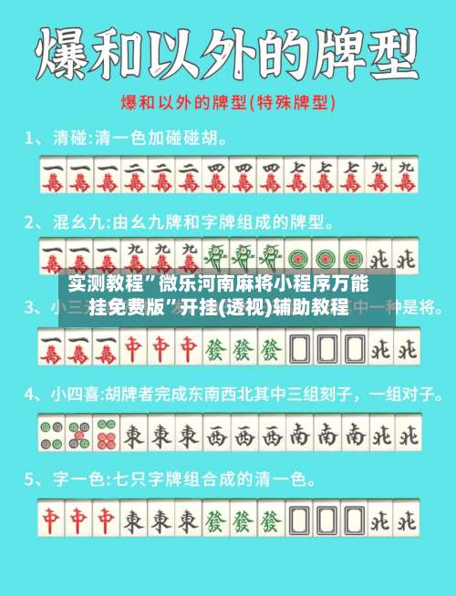 实测教程”微乐河南麻将小程序万能挂免费版”开挂(透视)辅助教程-第2张图片