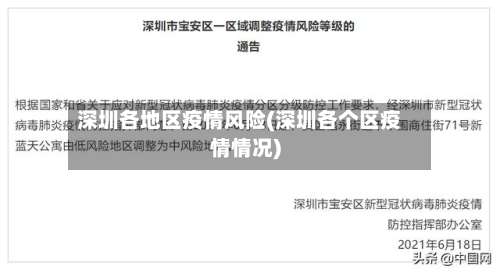 深圳各地区疫情风险(深圳各个区疫情情况)-第1张图片