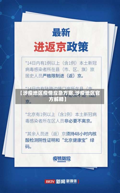 【涉疫地区疫情应急方案,涉疫地区官方解释】-第2张图片