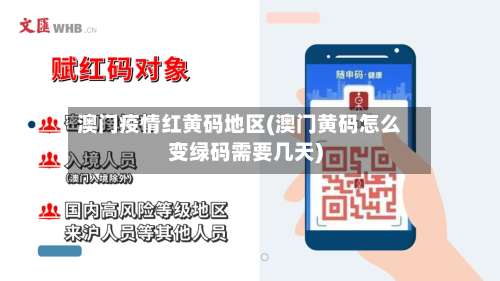 澳门疫情红黄码地区(澳门黄码怎么变绿码需要几天)-第2张图片