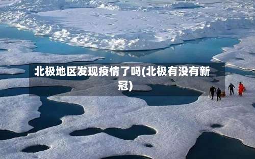 北极地区发现疫情了吗(北极有没有新冠)-第2张图片