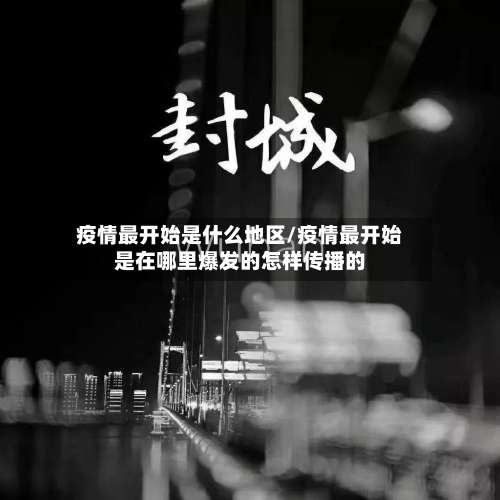 疫情最开始是什么地区/疫情最开始是在哪里爆发的怎样传播的-第3张图片