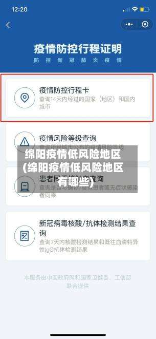 绵阳疫情低风险地区(绵阳疫情低风险地区有哪些)-第2张图片