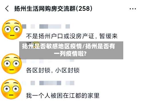 扬州是否敏感地区疫情/扬州是否有一列疫情啦?-第2张图片